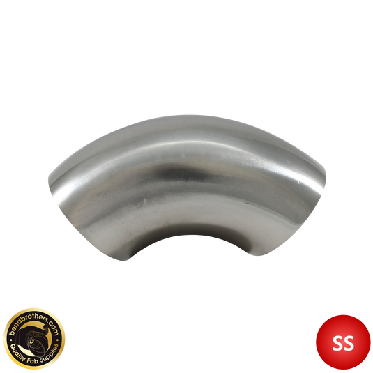 3″ 304 Stainless Steel 90° Mandrel-Bent Elbow – 1.6 mm Wall | High Performance Mandrel Bend