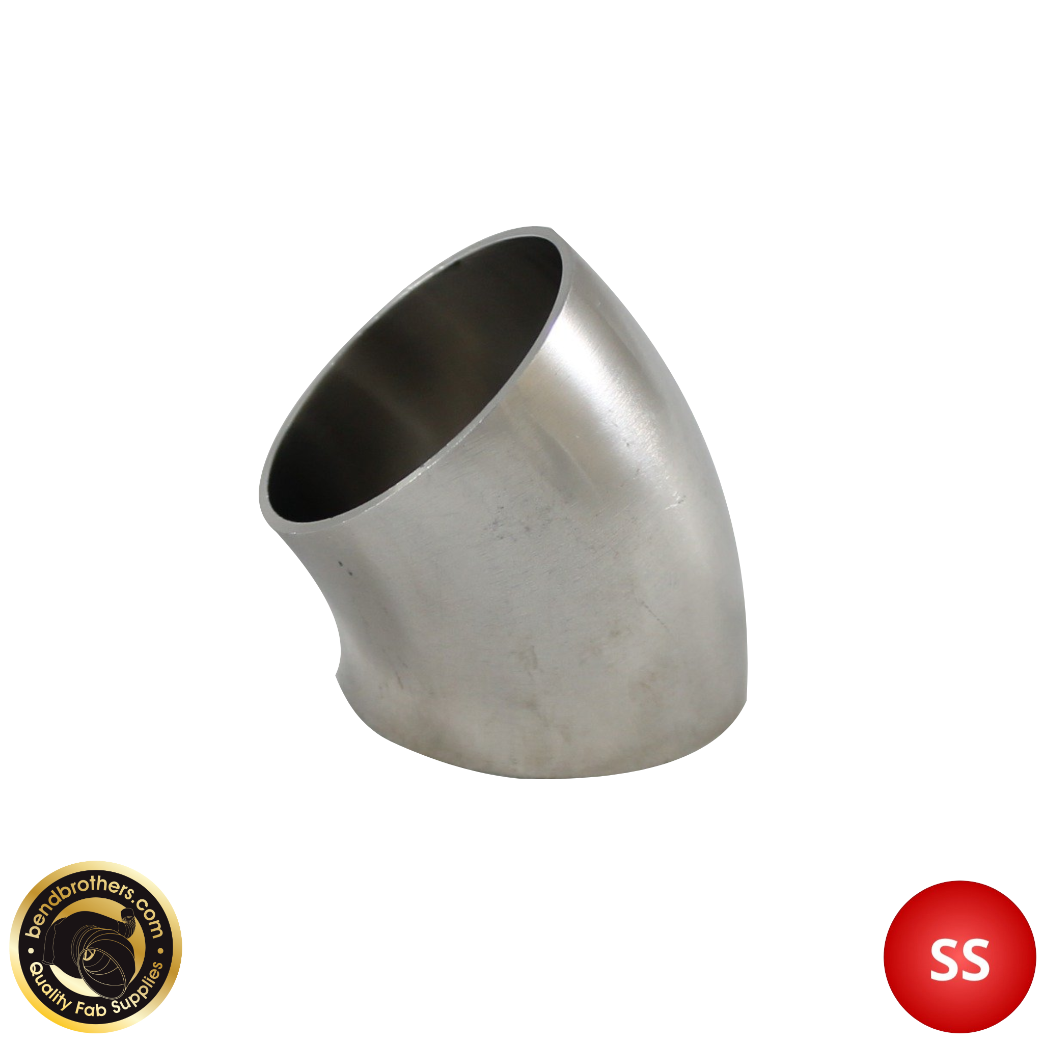 3" Stainless Steel Mandrel Bend Elbow 90 Degree 45 Degree 30 Degree Wall Thickness Suitable For Car Modified Exhaust Elbow Pipe