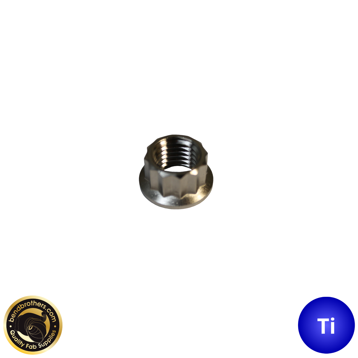 Titanium Flanged 12 Point Nut M12x1 5 Bend Brothers titanium-flanged-12-point-nut-m12x1-5-bend-brothers