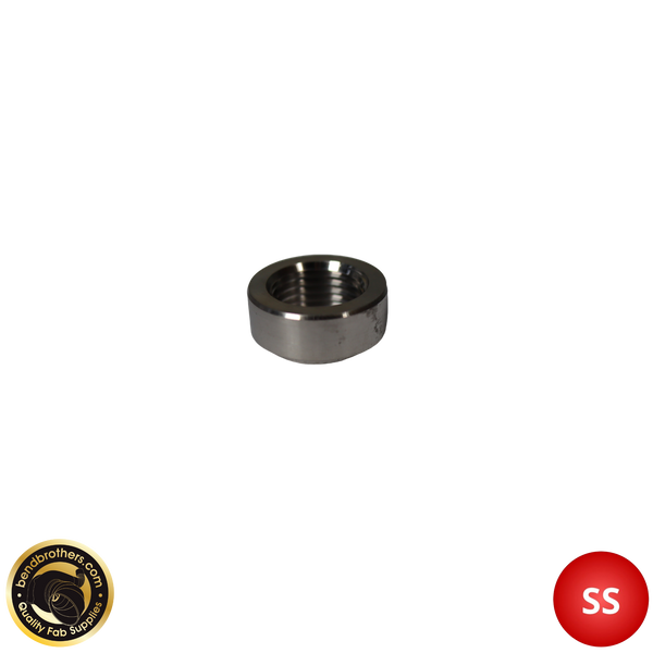 M16x1.5 Sensor Bung - 304 Stainless Steel - Lipped