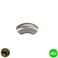2" (51mm) Aluminium 90° Elbow - 1.2D Radius - 1.42mm Wall
