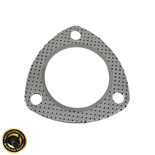 2.5" (63mm) 3 Bolt Exhaust Flange Gasket - Multi Layer Graphite