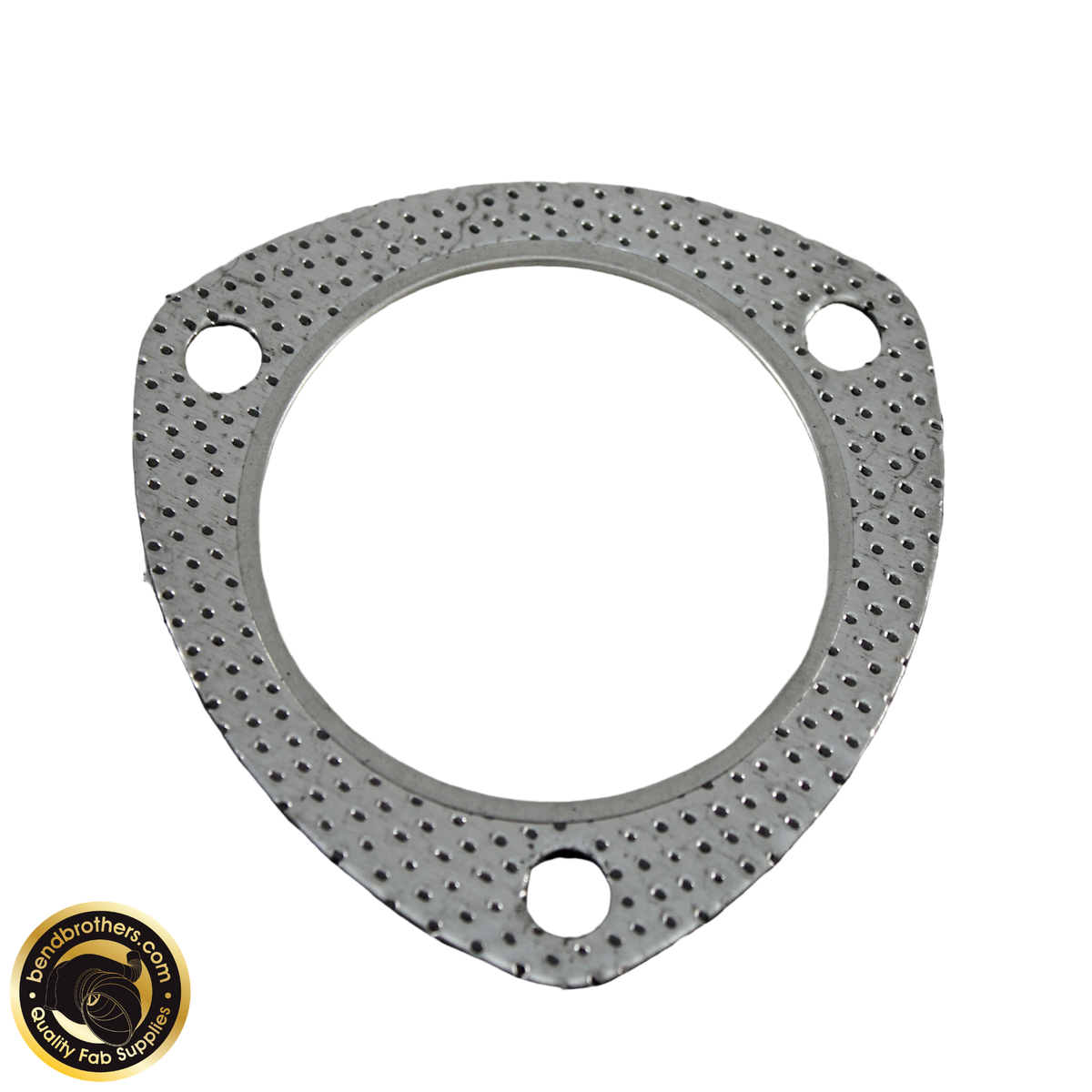 3" (76mm) 3 Bolt Exhaust Flange Gasket Multi Layer Graphite Bend