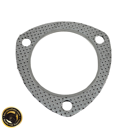 3" (76mm) 3 Bolt Exhaust Flange Gasket - Multi Layer Graphite