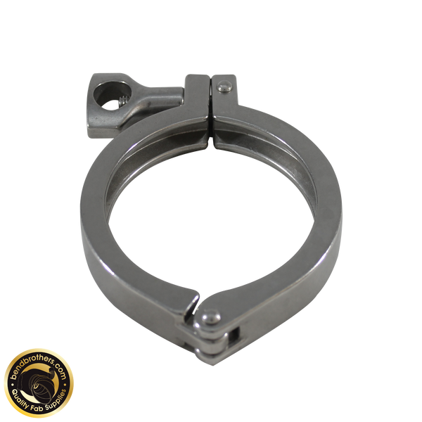 3" (76mm) 304 Stainless Steel Tri Clamp - Heavy Duty - Single Pivot
