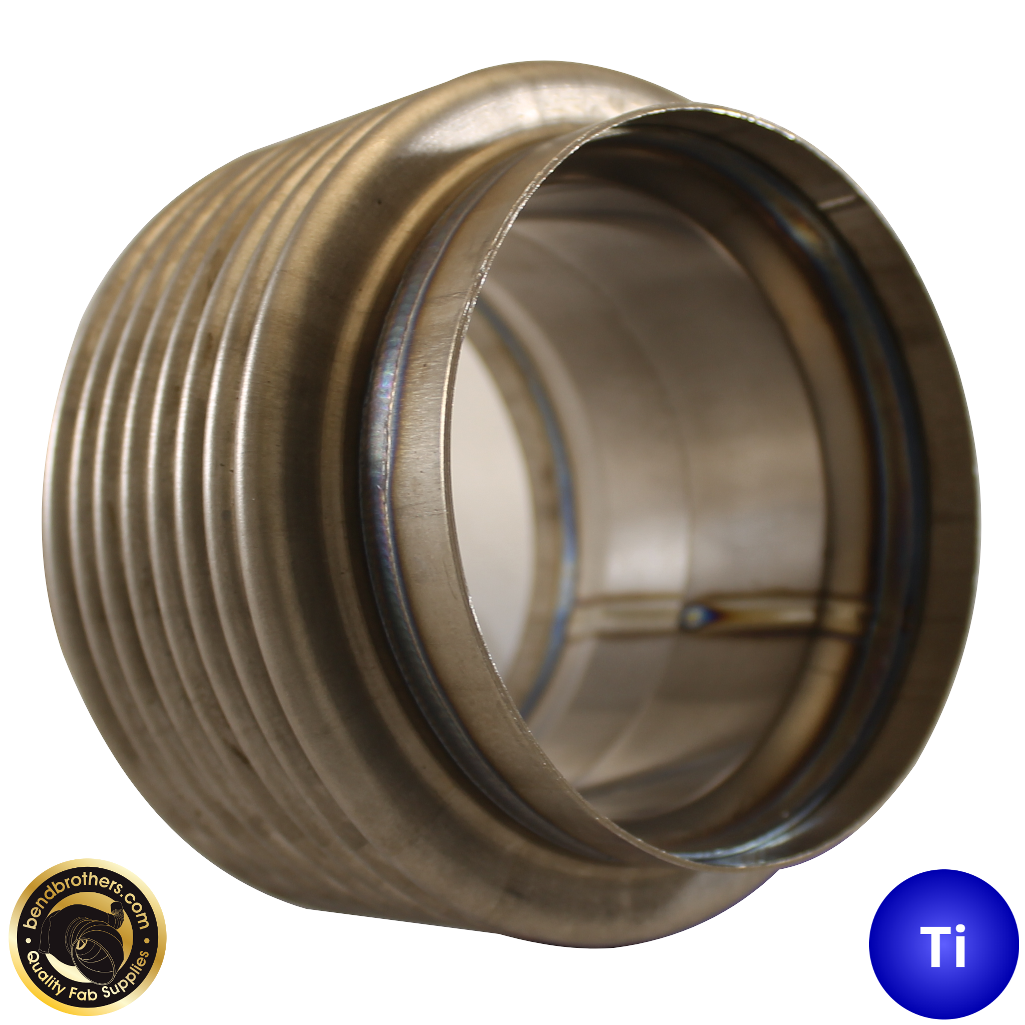 4” (101mm) Titanium Super Flow Exhaust Flex Bellow | Flex Joint – Bend ...