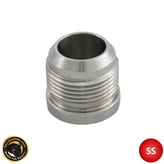 An-16 - 304 Stainless Steel Weld On Fitting Bung - Male