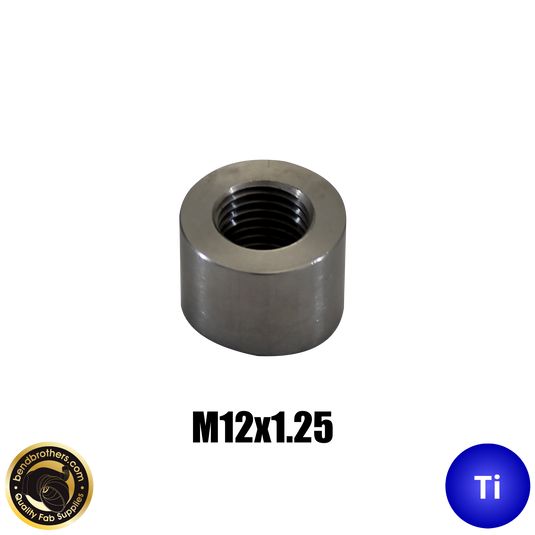 M12x1.25 02 Sensor Bung - Gr2 Titanium